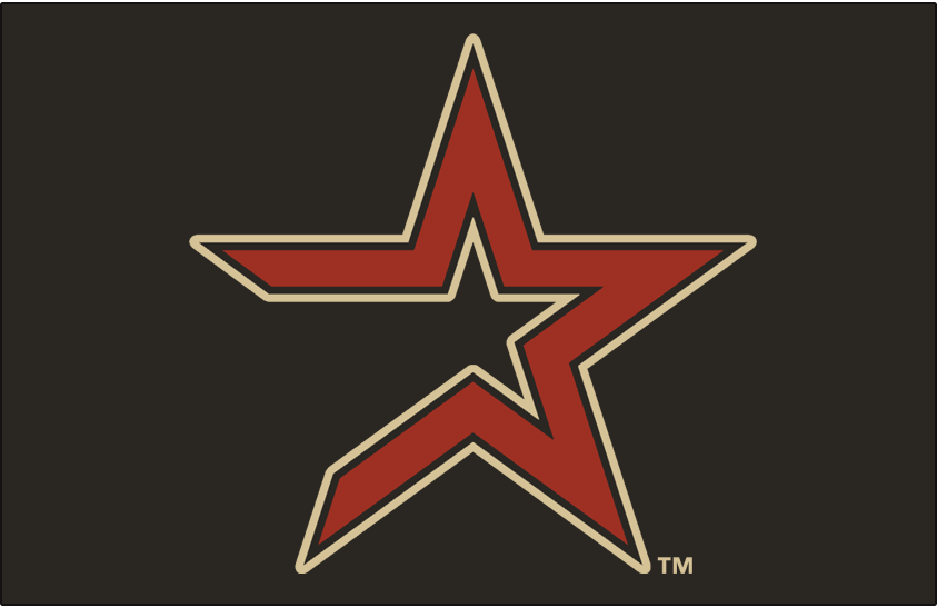 Houston Astros 2000-2012 Cap Logo fabric transfer